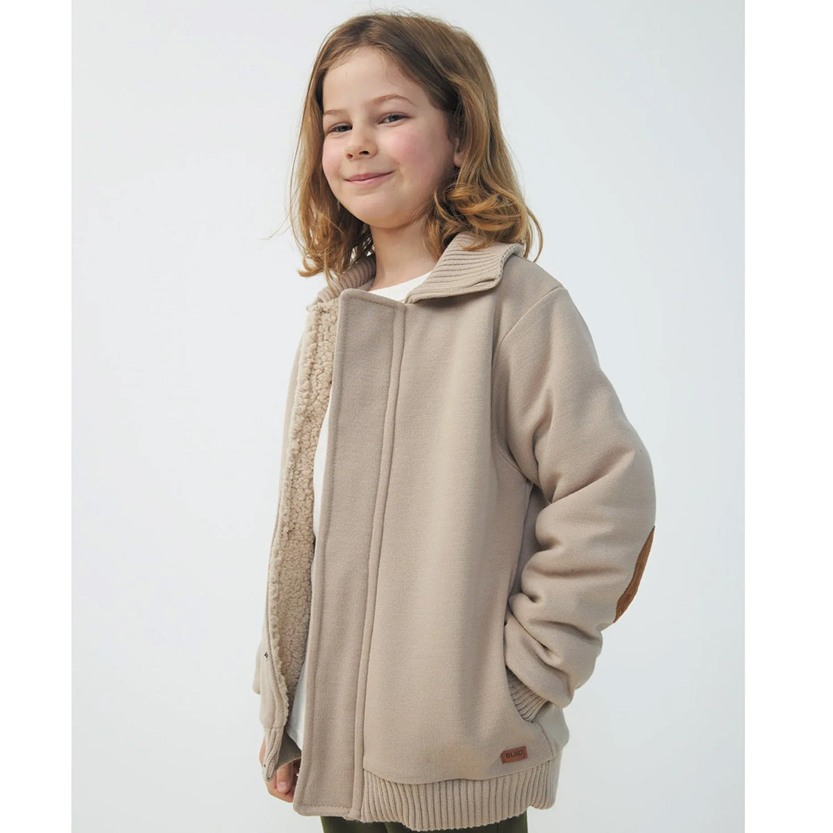 Casaco Infantil Menino Forrado Gola Gaita - Bebelândia