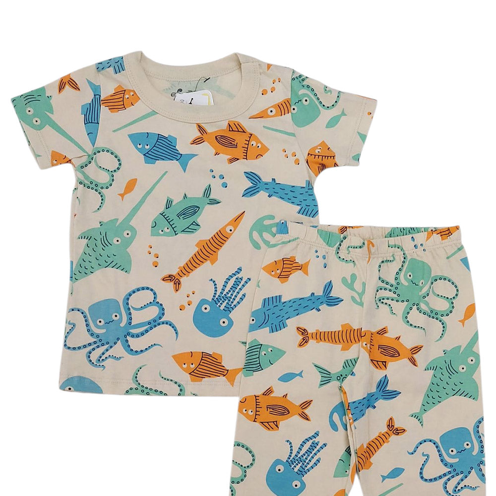 Pijama Infantil Menino Estampado Fundo do Mar - Have Fun