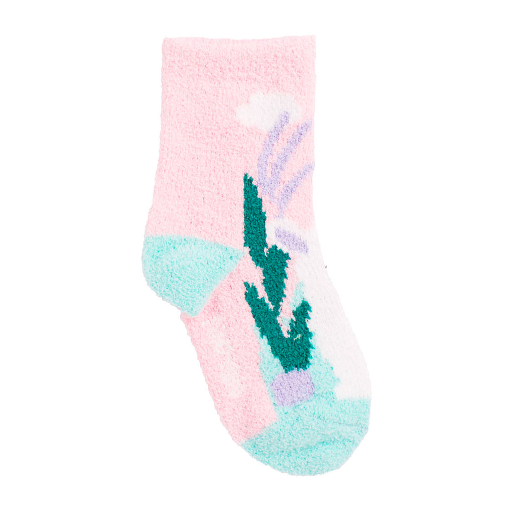 Meia Felpuda Infantil Menina 26-30 Lhama - Pimpolho