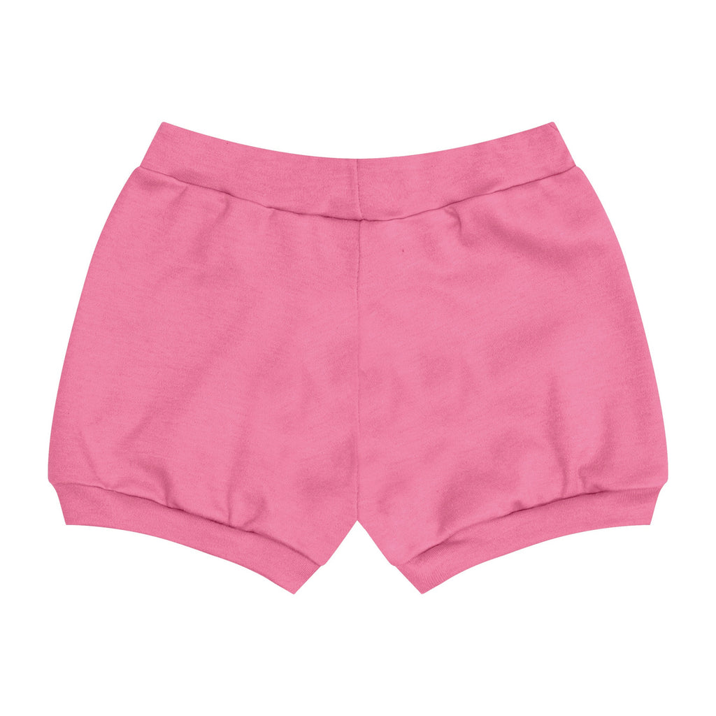Short Bebê Menina em Suedine Bordado Morango - Kiko Baby