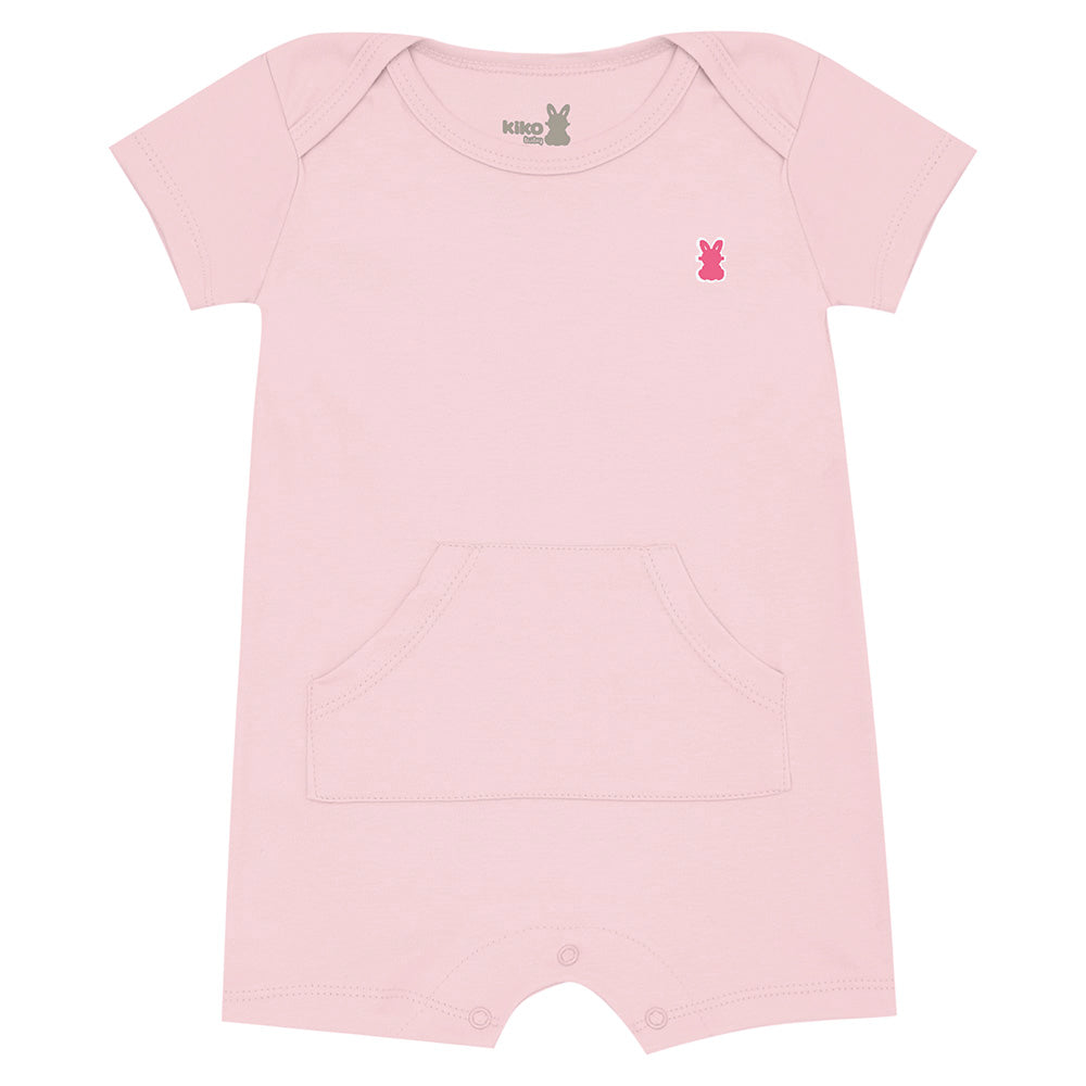 Macaquinho Bebê Timeless Em Suedine - Kiko Baby