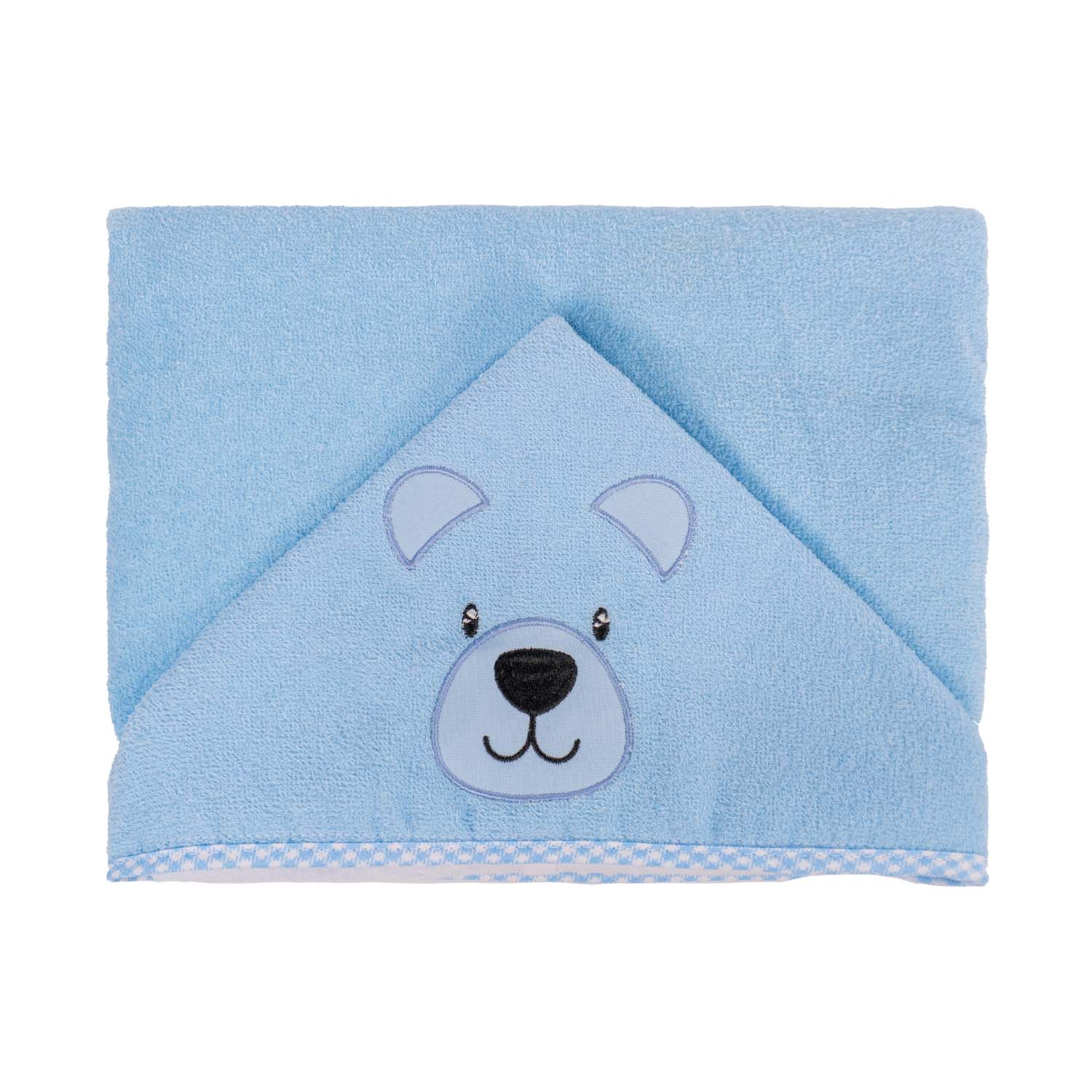 Toalha de Banho Forro de Fralda 67CMX90CM Urso - Bublim