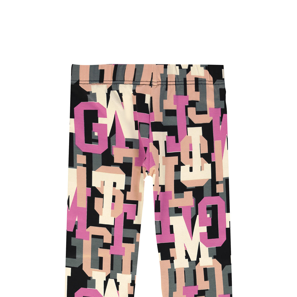 Calça Legging Infantil Estampada em Cotton - Malwee Kids