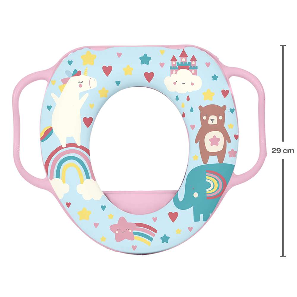 Redutor de Assento Para Vaso Sanitário Arco-Íris - Buba