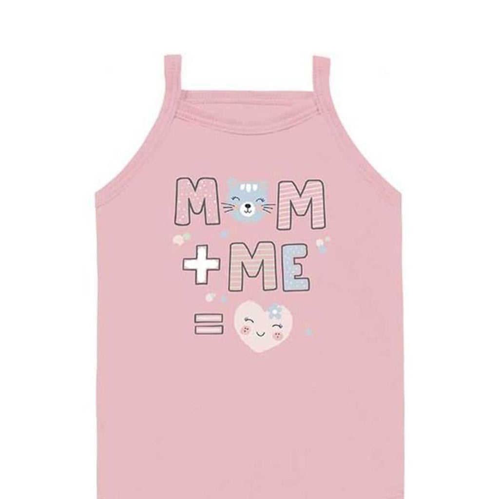 Body Alcinha Regata Bebê Menina Mom + Me - Kiko Baby