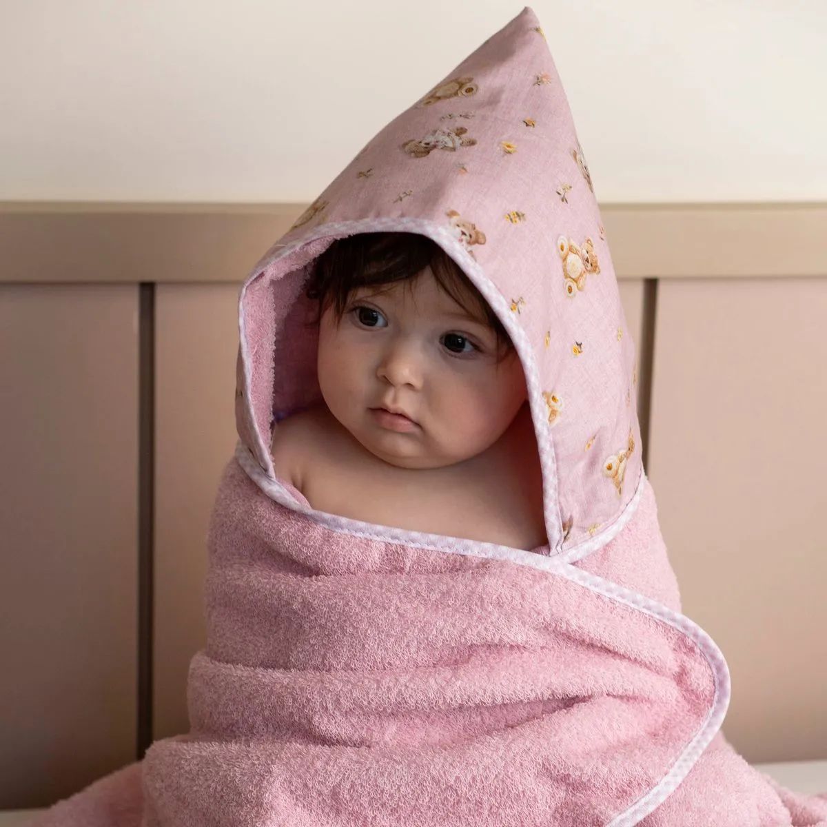Toalhão De Banho Bebê Felpa Soft 68CMX1,05M Fábula - Baby Joy