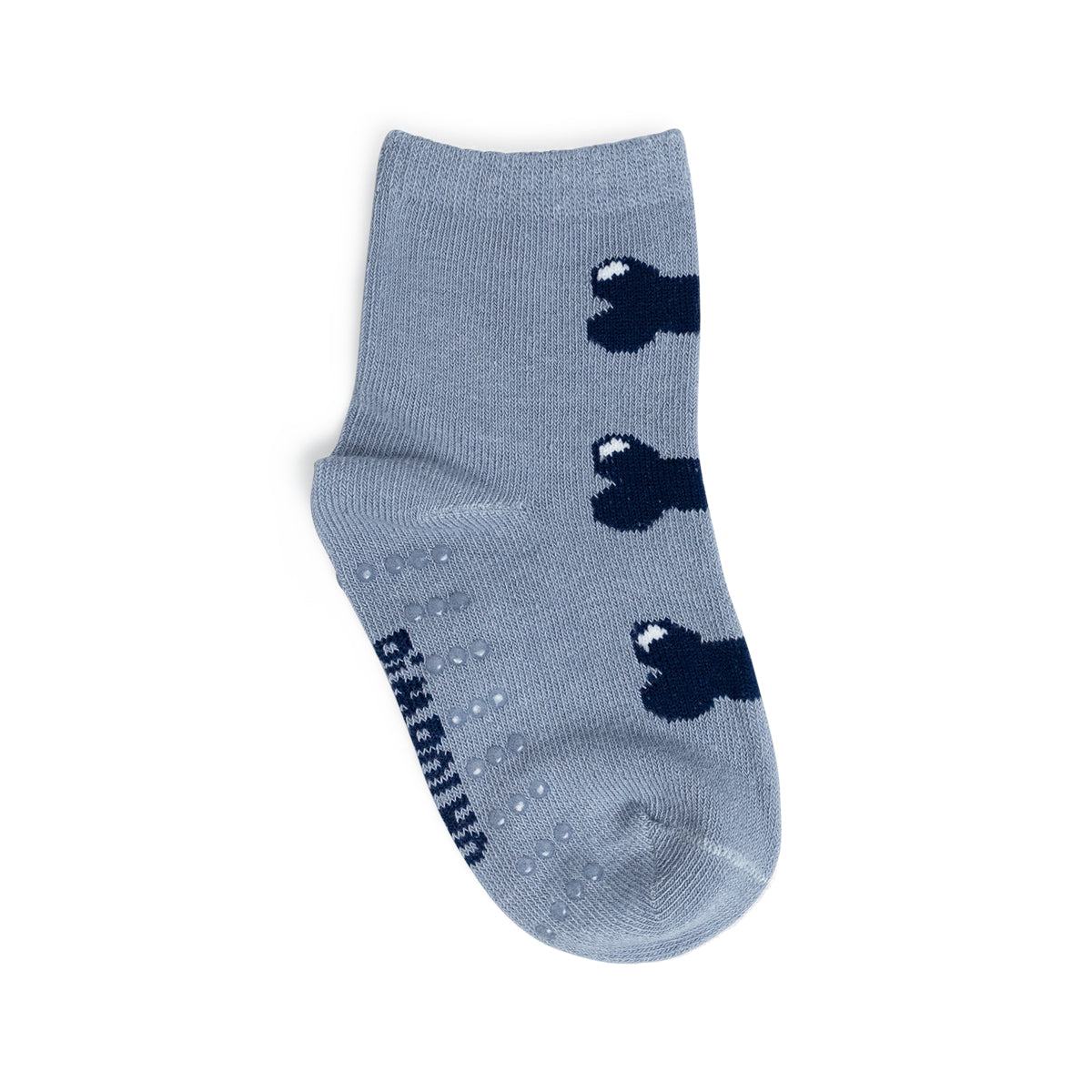 Kit 3 Pares Meia Antiderrapante Menino 21-25 Cão - Pimpolho