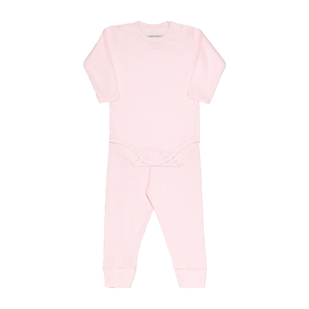 Conjunto Canelado Body e Calça Bebê - Dedeka