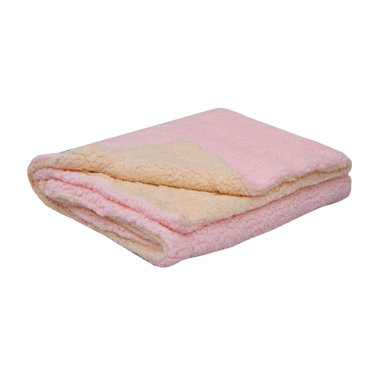 Cobertor Carneirinho Sherpa Dupla Face Liso - Baby Joy