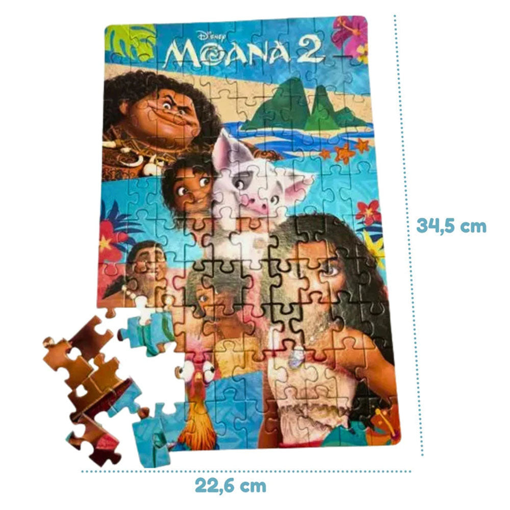 Quebra-Cabeça Disney Moana 2 100 Peças - Toyster