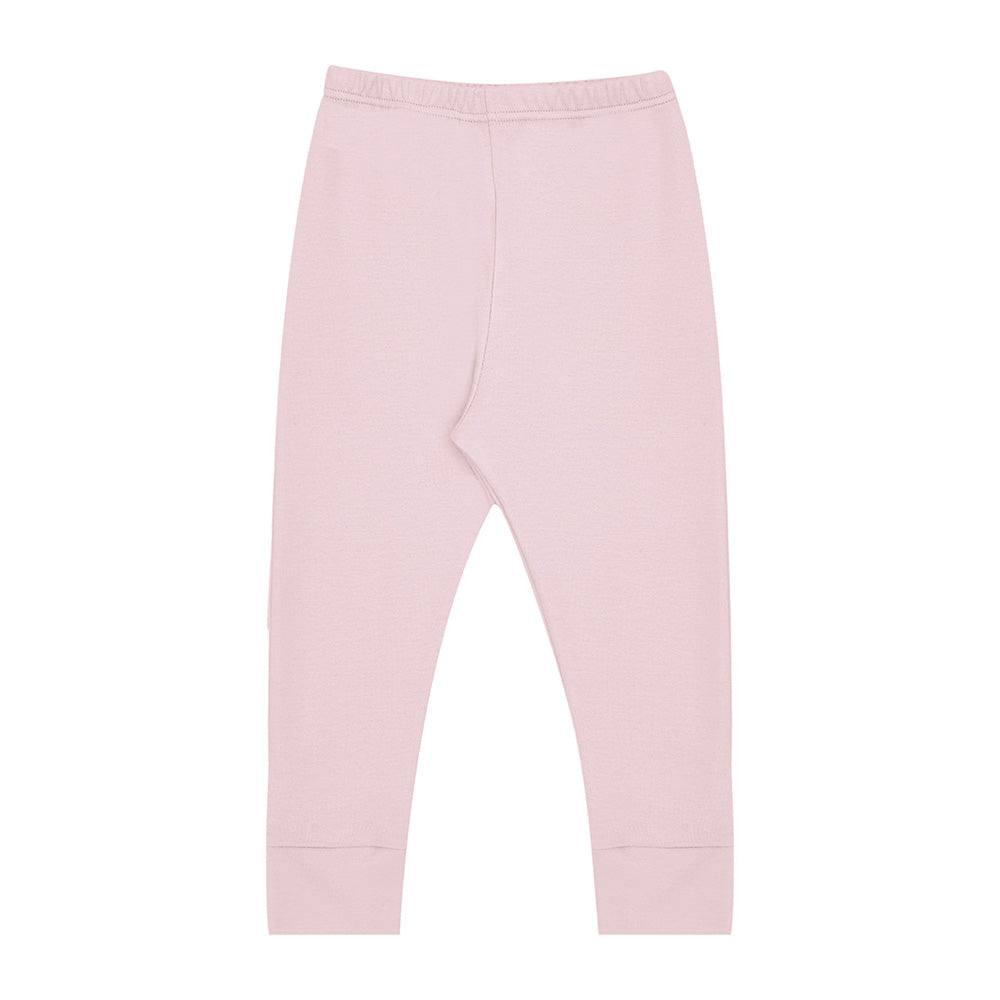 Calça / Mijão Vira Pé Bebê Liso Em Suedine - Kiko Baby