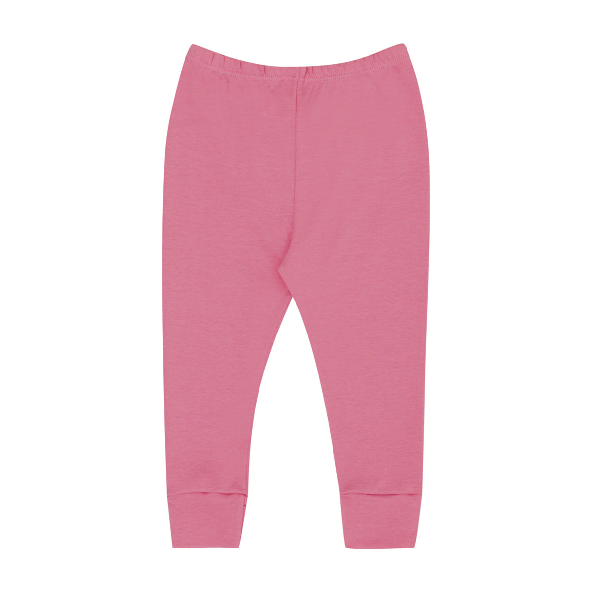 Calça Mijão Liso Vira Pé Bebê Menina Suedine - Kiko Baby