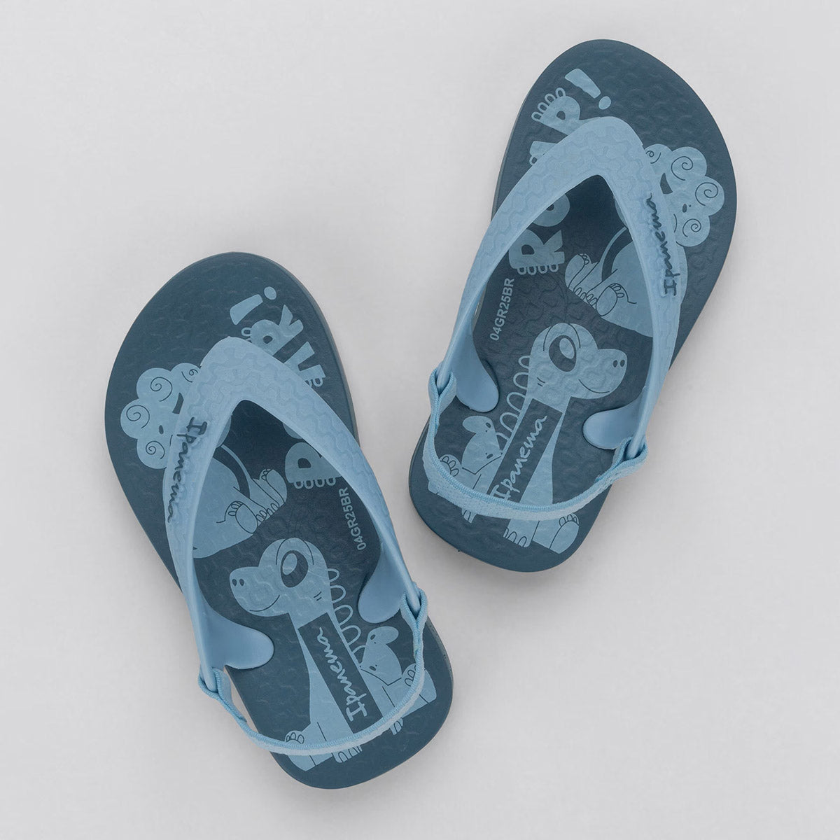 Chinelo de Dedo de Bebê Menino Classic Dino - Ipanema