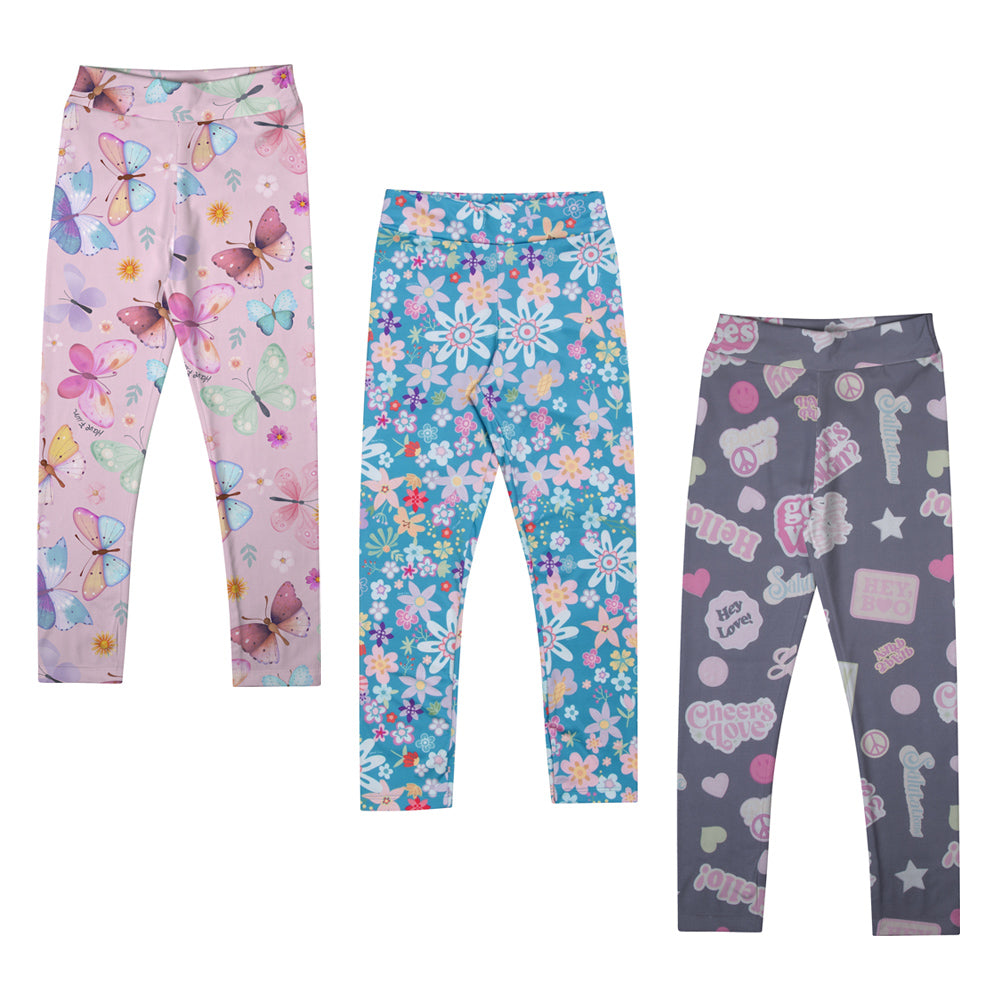 Legging Básica Verão Malha Térmica Sublimada - Have Fun