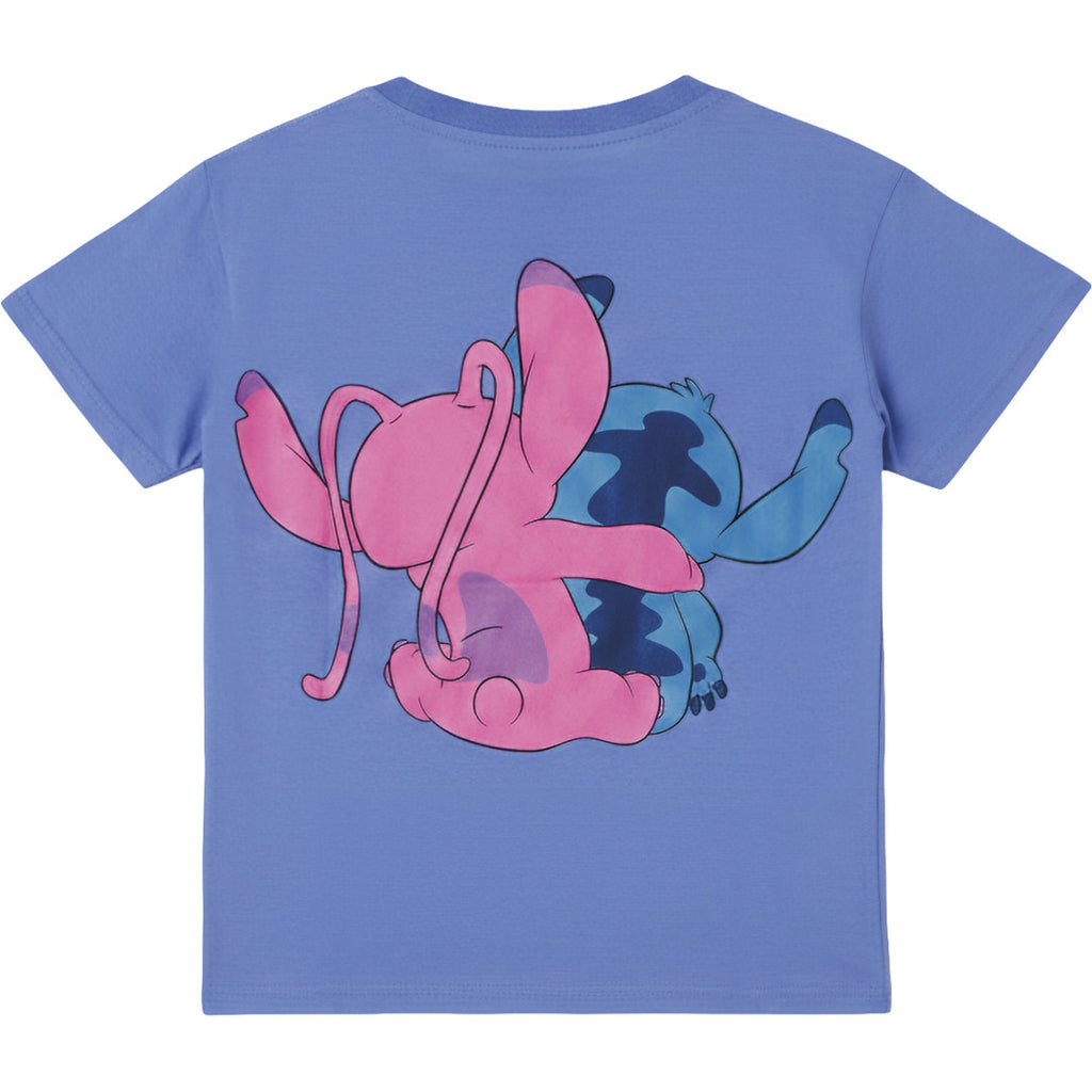 Blusa Infantil Menina Box Manga Curta Stitch - Malwee Kids