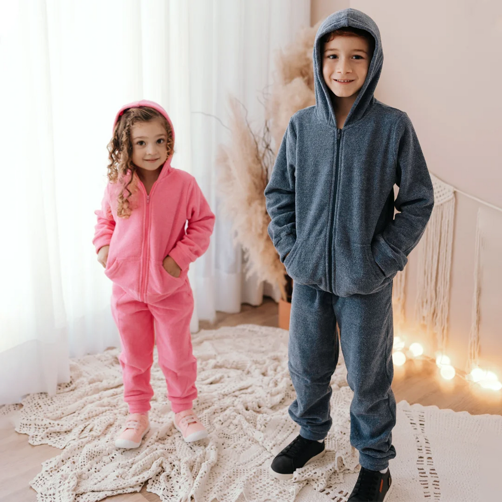 Conjunto Infantil Menina Jaqueta e Calça Soft Glacê - Rosebud