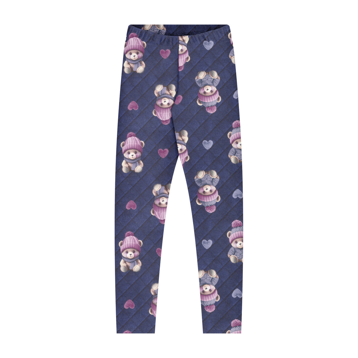 Calça Legging Infantil Menina Moletinho Soft - Alakazoo