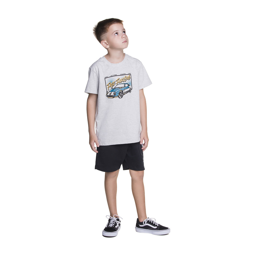 Camiseta Infantil Menino Vintage Meia Malha - Have Fun