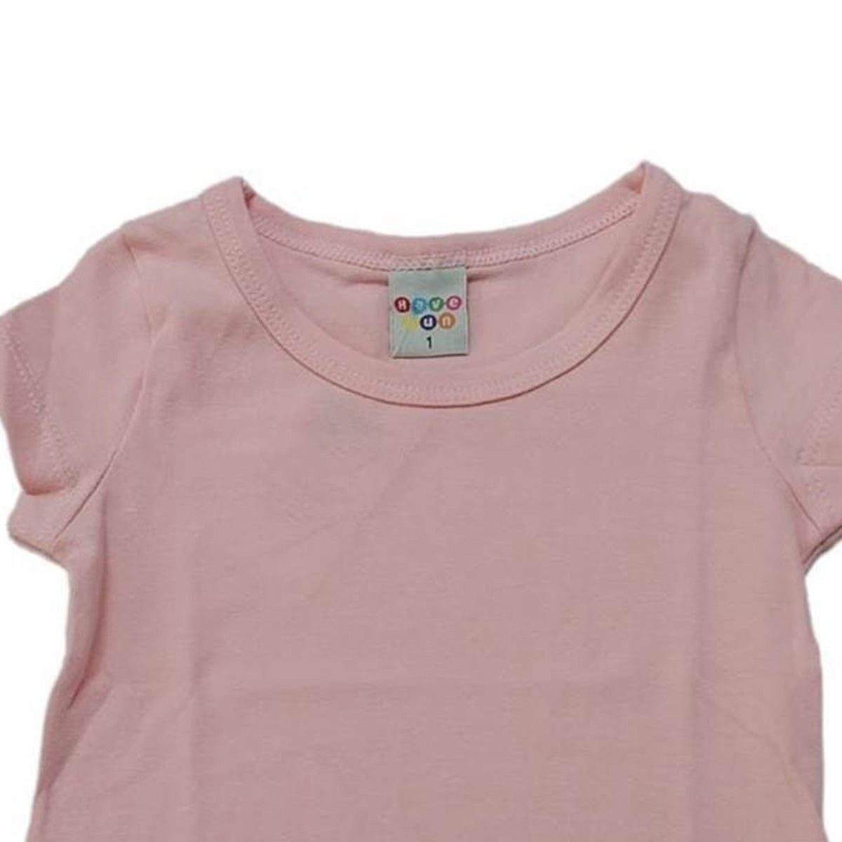 Blusa Manga Curta em Cotton Rosa - Have Fun