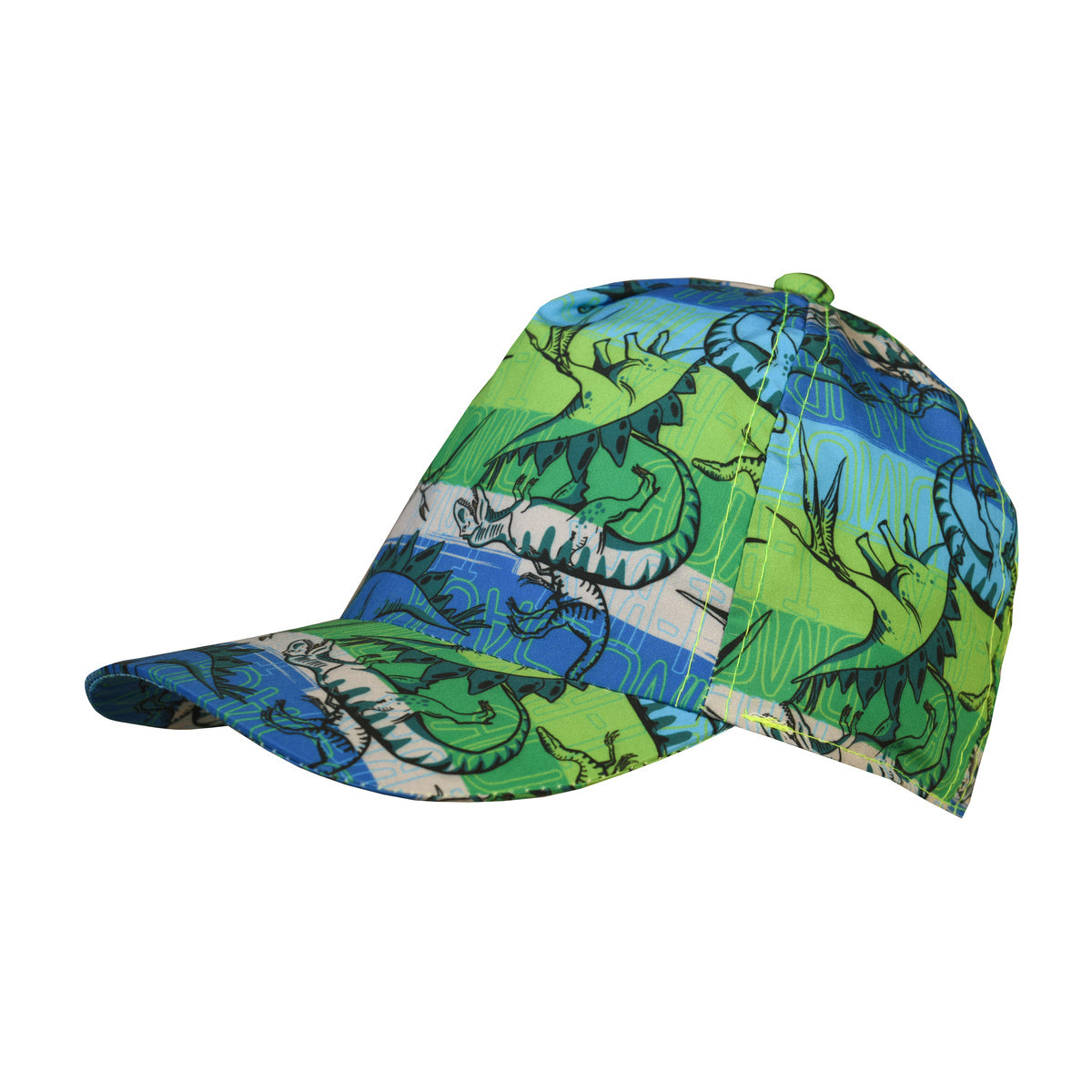 Boné Infantil Menino Proteção UV 50+ Dino - Everly