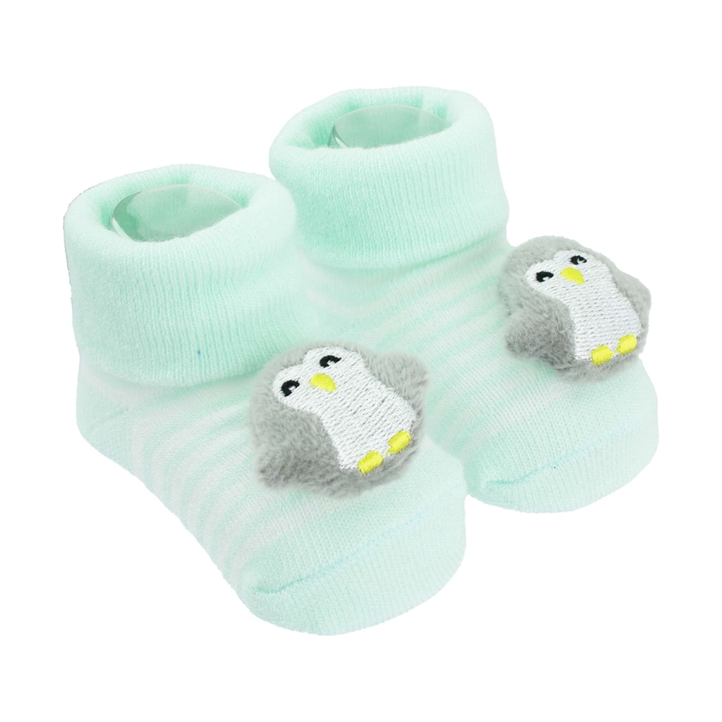 Meia Bichinho Bebê Unissex RN Pinguim - Pimpolho