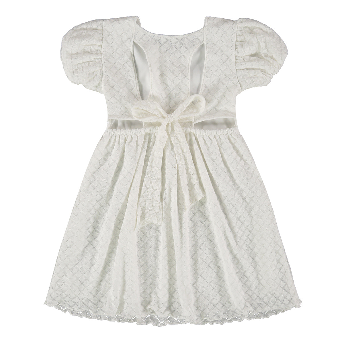 Vestido Infantil em Jacquard - Kiki Xodó