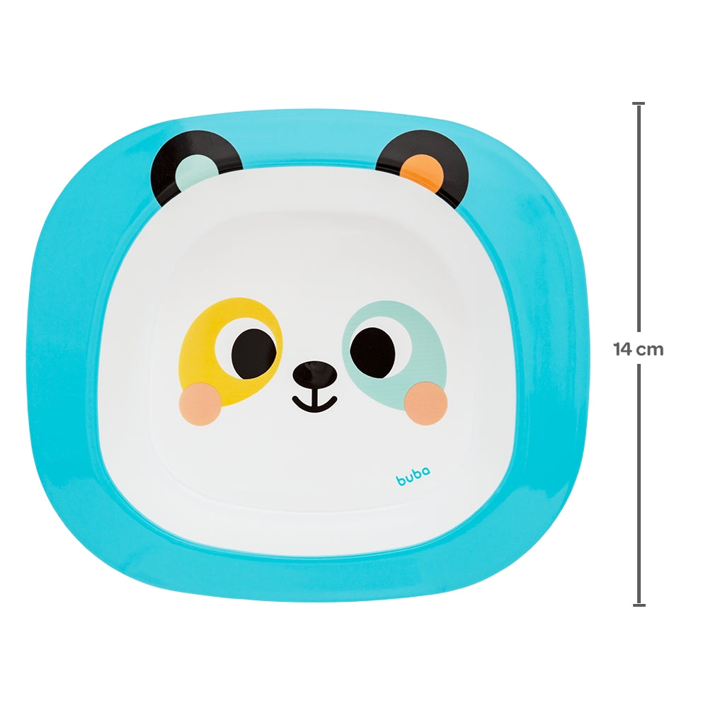 Pratinho Bebê Infantil Bowl Buba Zoo Panda - Buba