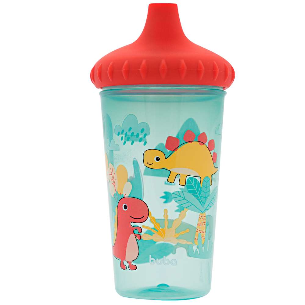 Copo de Transição Bebê Antivazamento (12+ Meses) 300ml Dinos - Buba