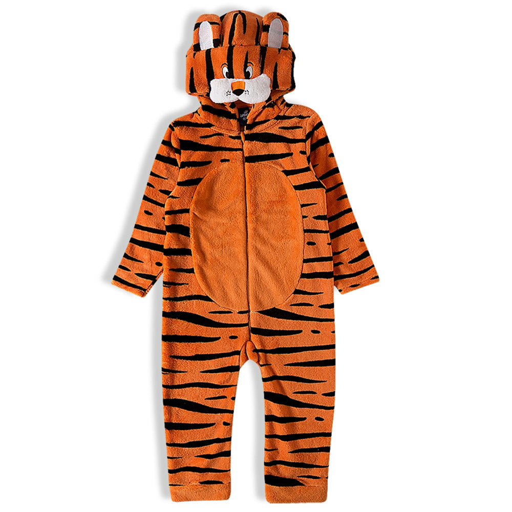 Macacão Infantil Kids em Pelúcia Tigre (4 ao 10) - Tip Top