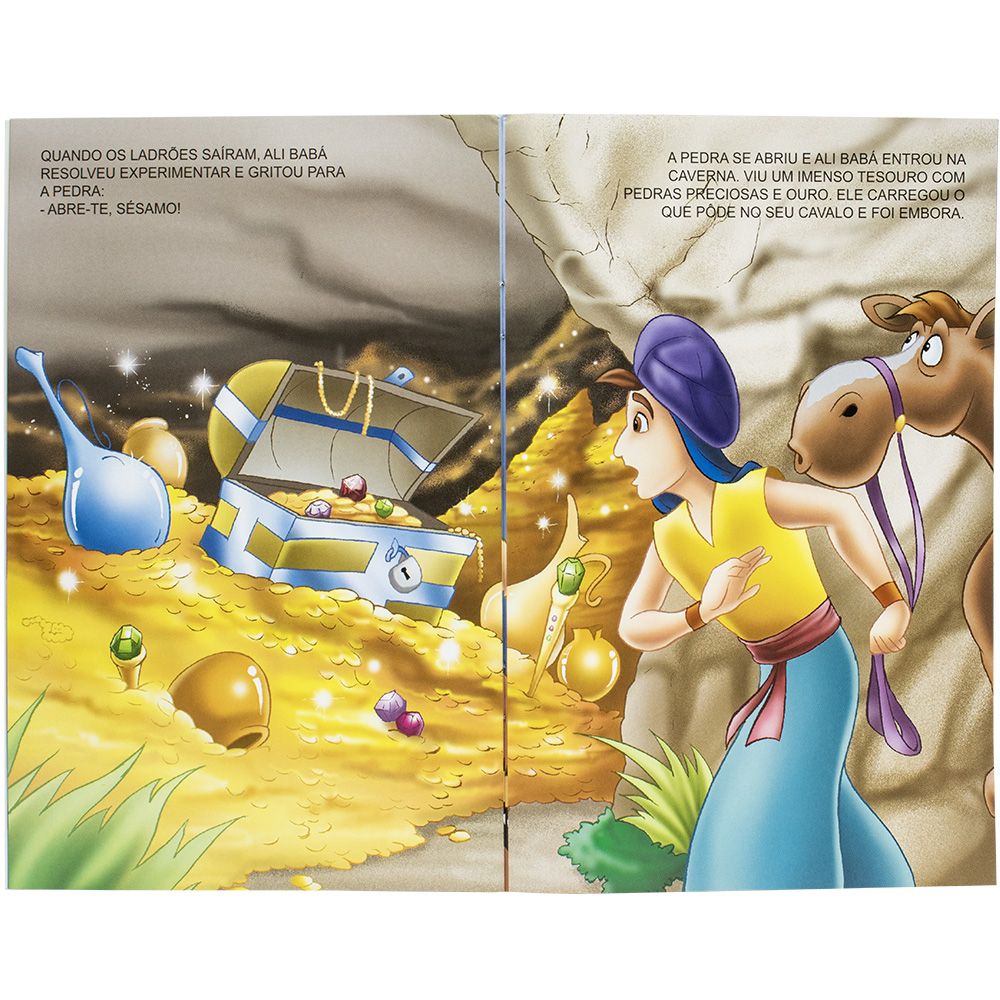 Livro Infantil: Ali Babá e os Quarenta Ladrões - Todolivro