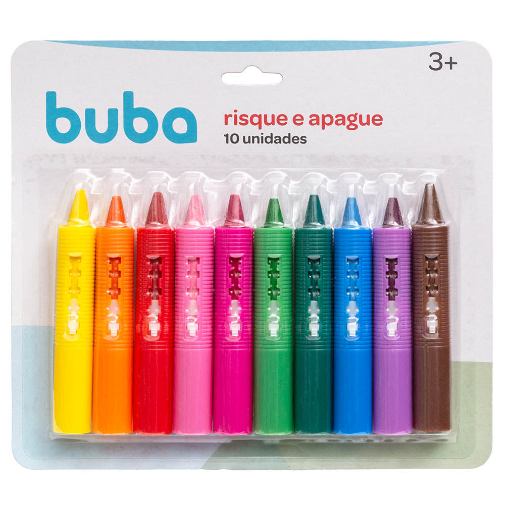 Risque e Apague Giz Caneta de Banho - Buba