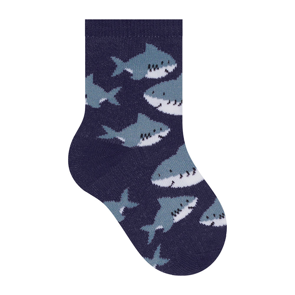 Kit 3 Pares Meia Cano Médio Bebê Menino Pipa - Selene