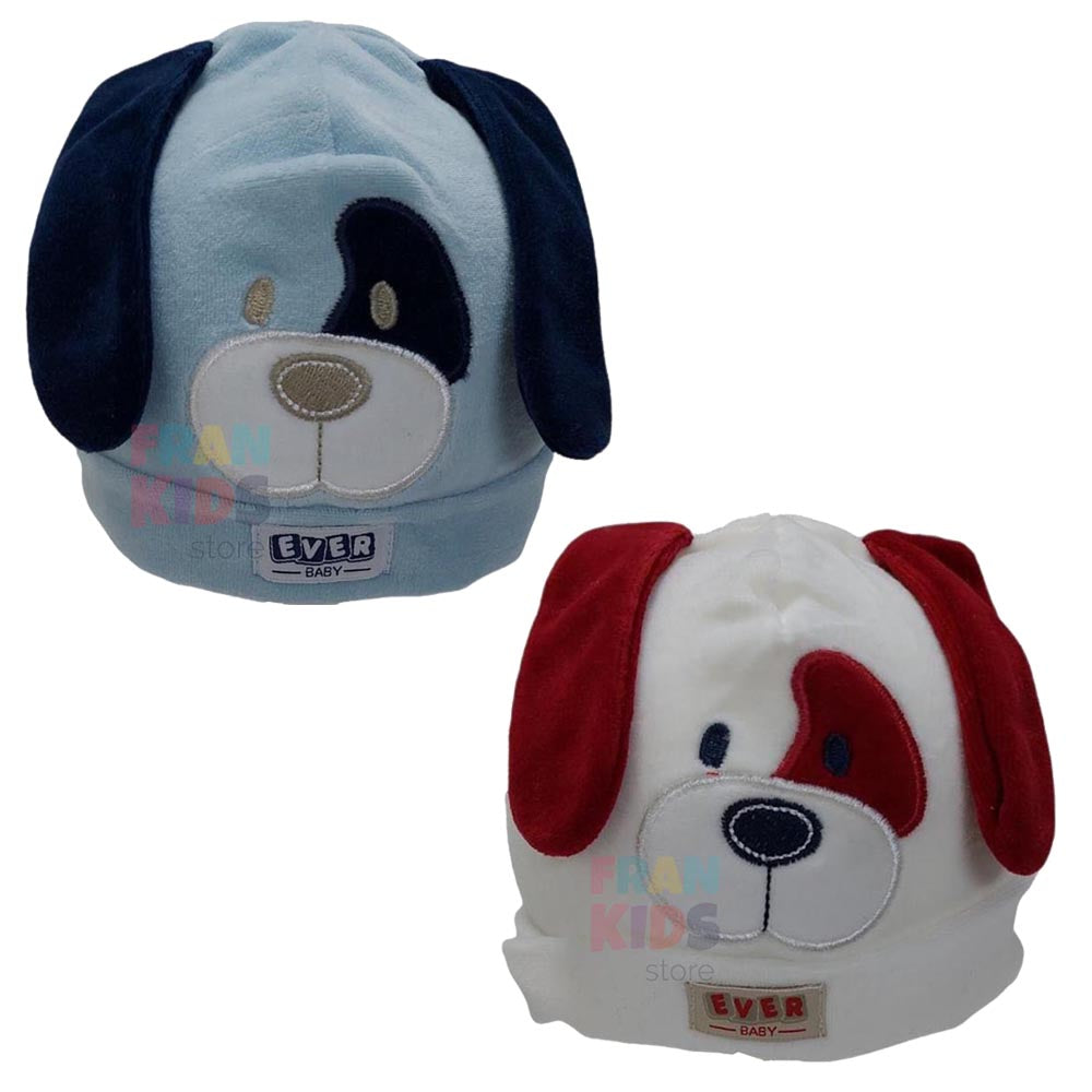 Touca Infantil em Plush Cachorrinho - Everly