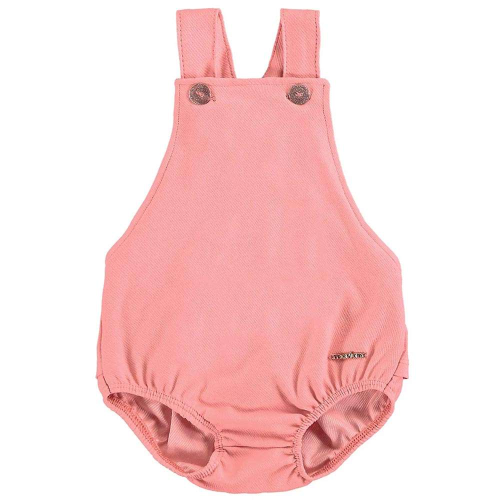 Jardineira Bebê Menina Com Botões - Marlan