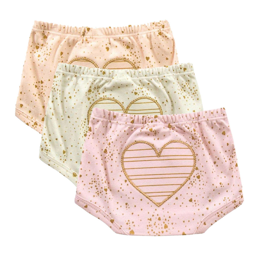 Short Cobre Fralda Menina em Suedine Coração - Kiko Baby