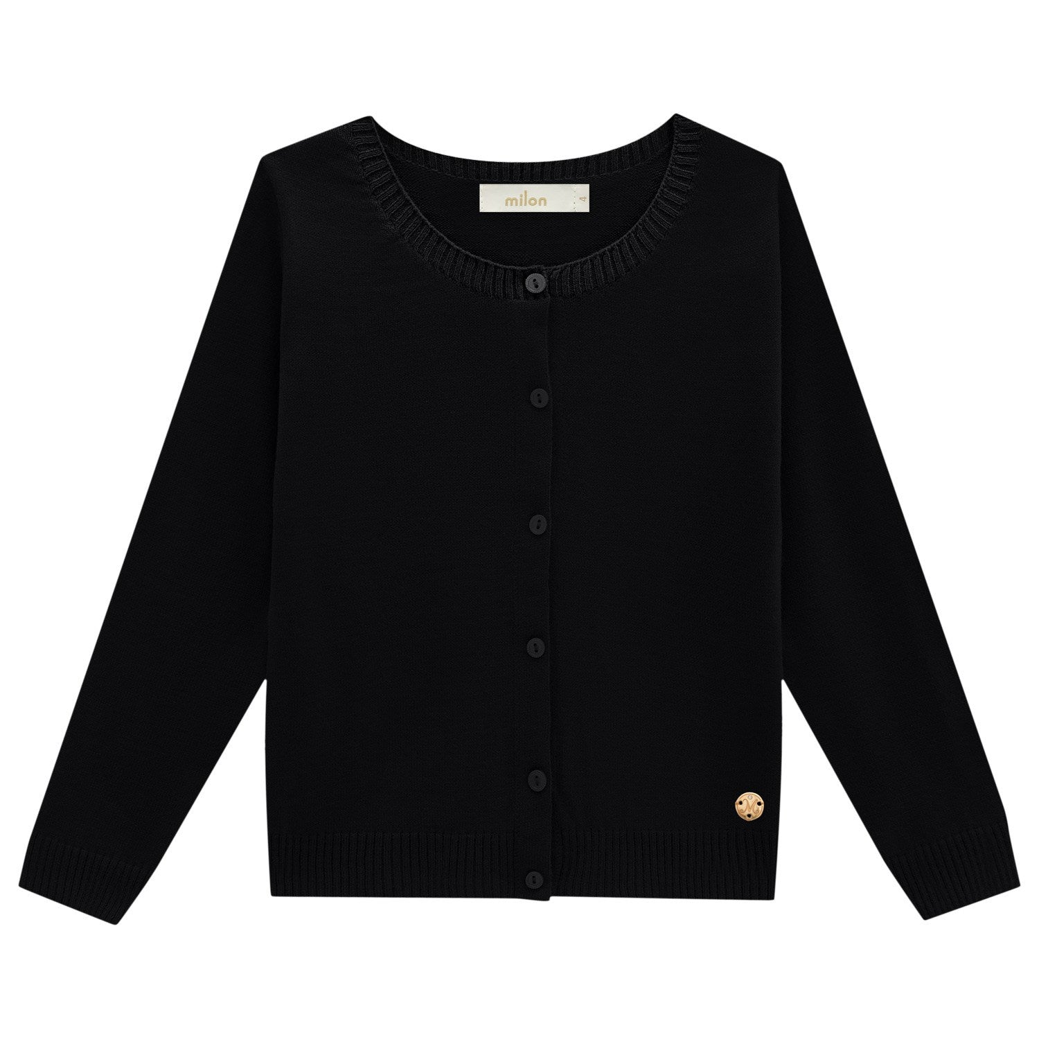 Casaco Infantil Menina em Tricot - Milon