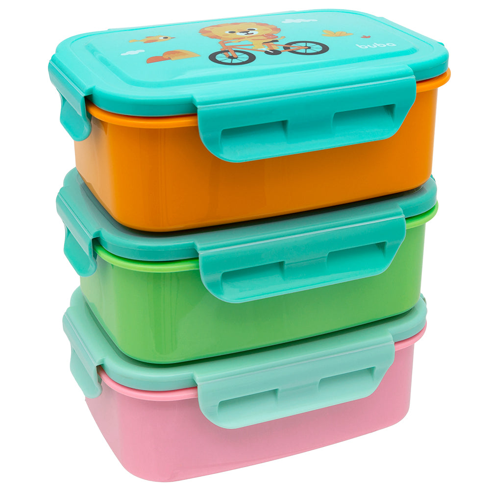 Lancheira Marmita Bentô Box Buba Zoo Leão - Buba