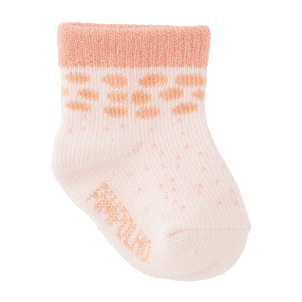 Kit 3 Pares Meia Cano Médio Bebê Menina Zero Poá - Pimpolho
