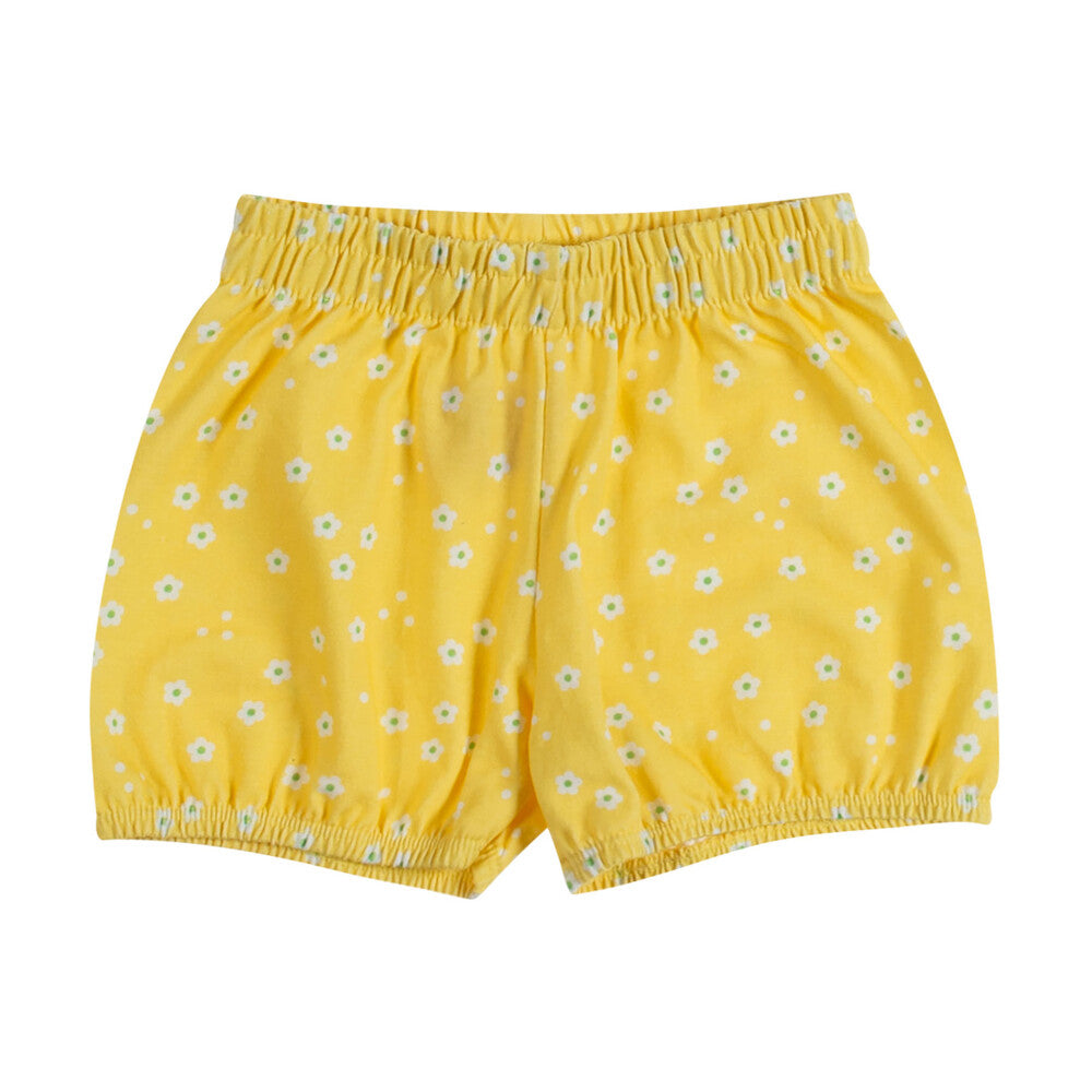 Conjunto Bebê Blusa e Short Menina Flores - Kyly