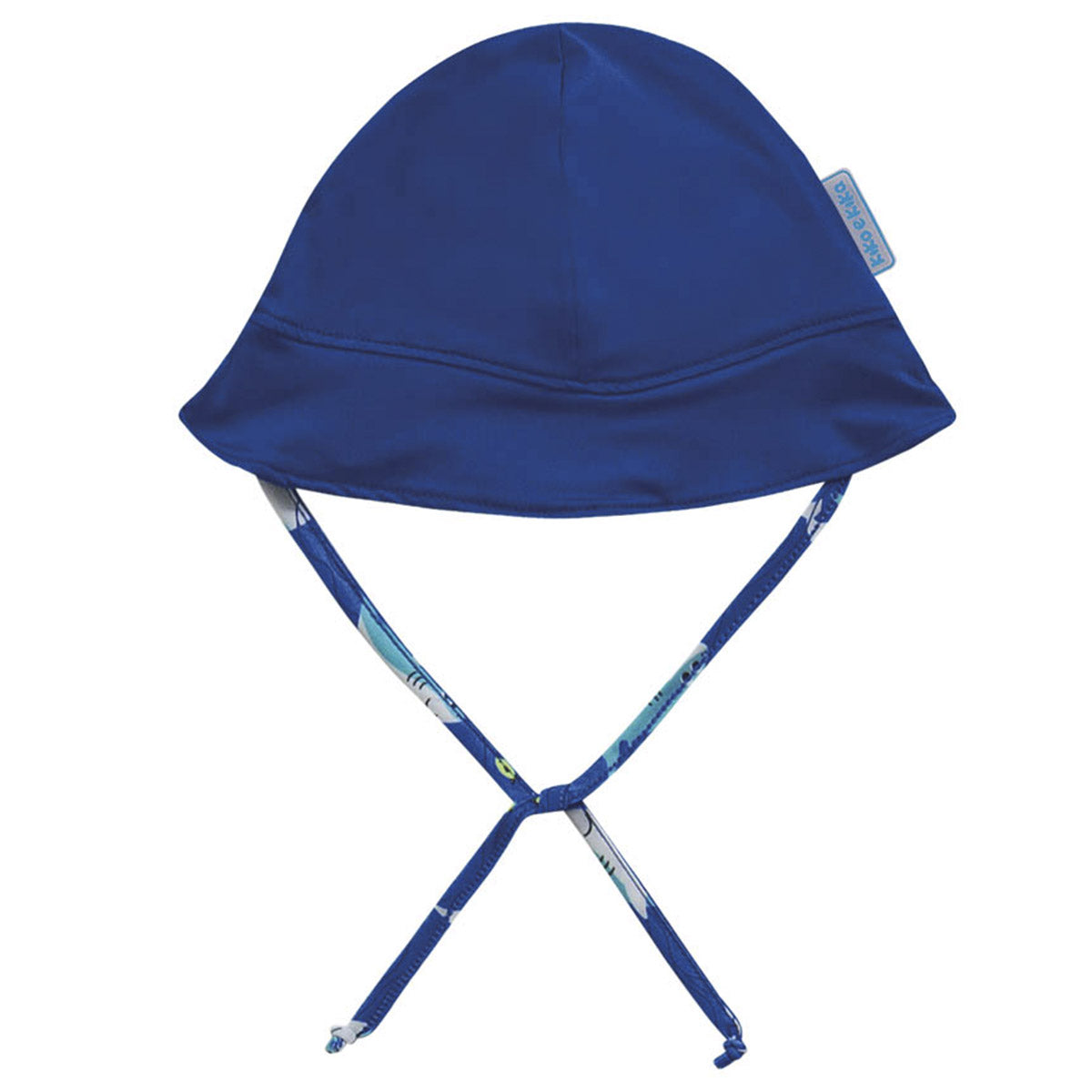 Chapéu Bebê Menino Proteção UV 50+ Tubarões - Kiko e Kika