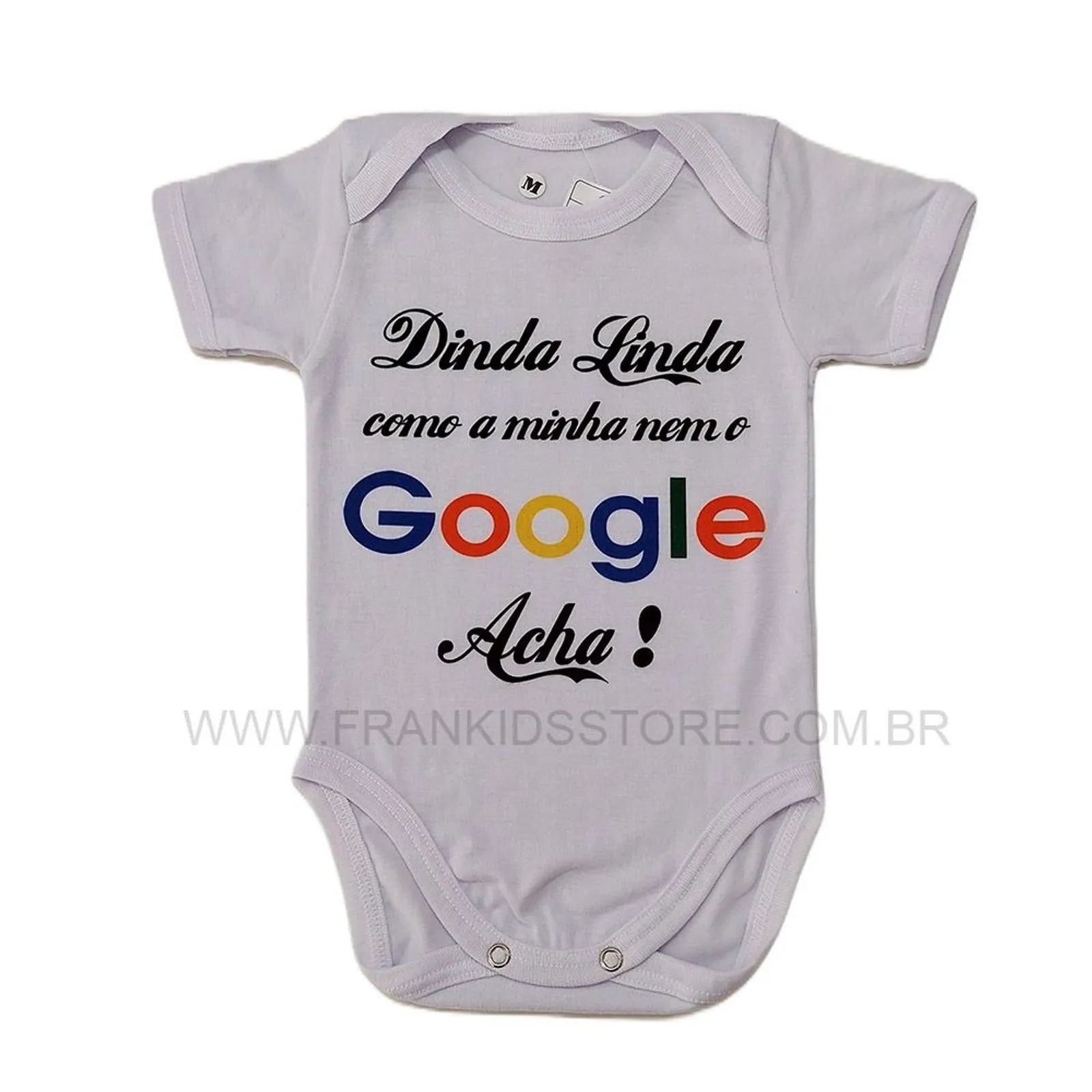 Body Manga Curta Dinda Como a Minha Nem o Google Acha