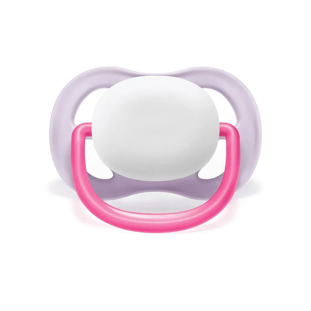 Chupeta Ultra Air (0 a 6 Meses) Lisa Rosa - Avent