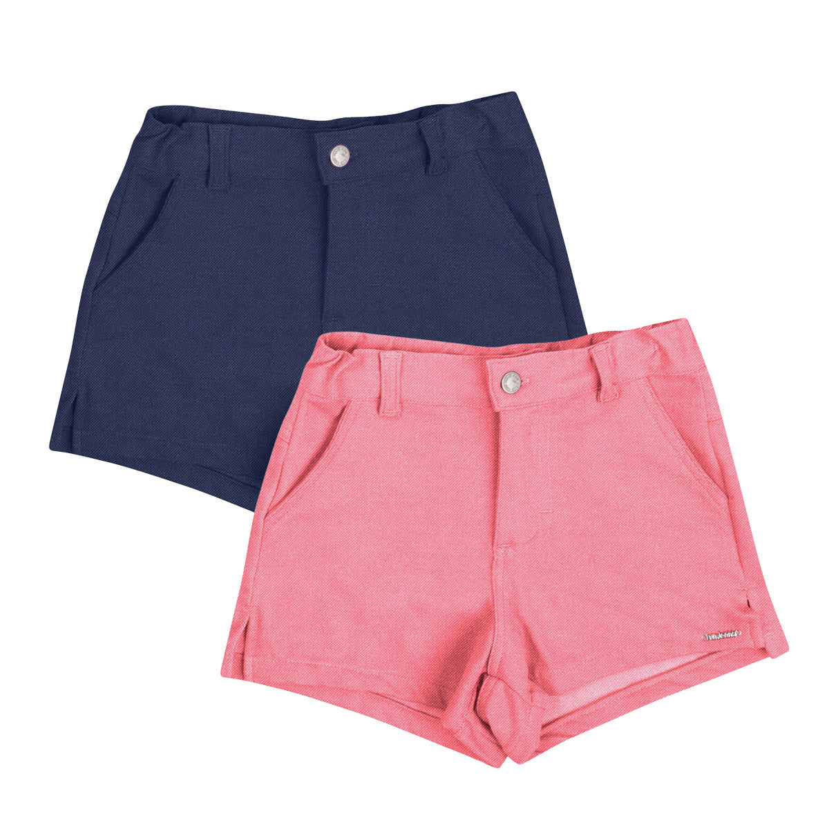 Shorts Infantil Menina Comfy Molecotton Denim - Have Fun
