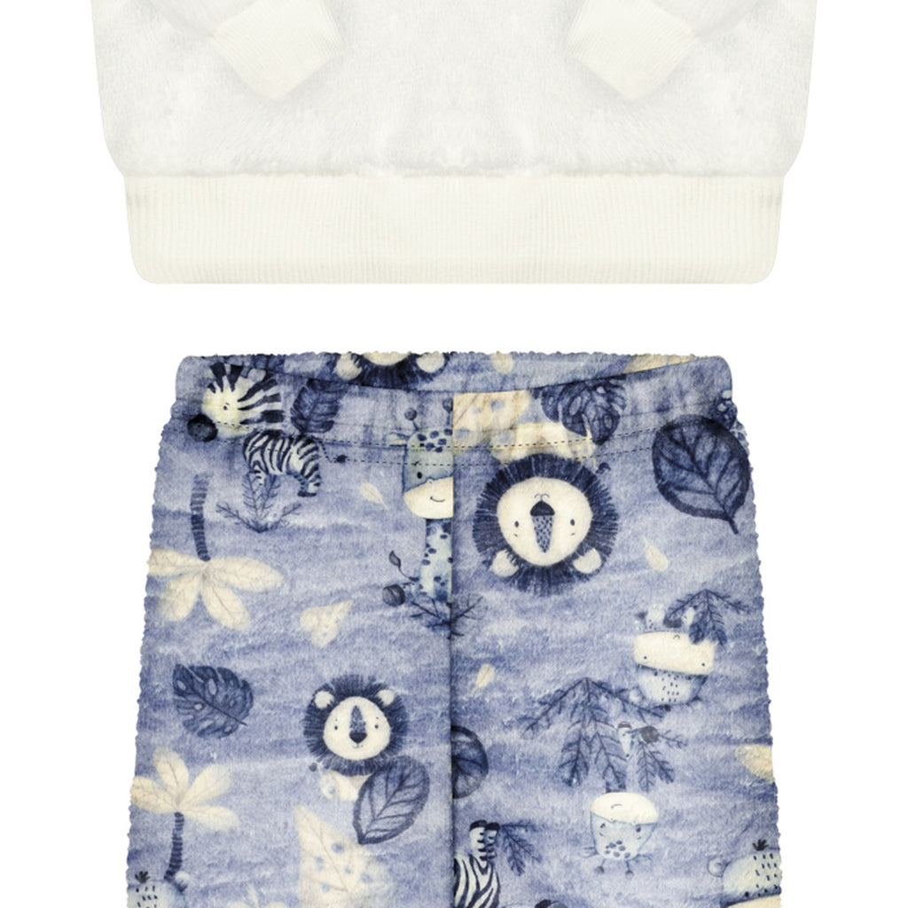 Conjunto Menino em Pelo Fluffy Selva - Alakazoo