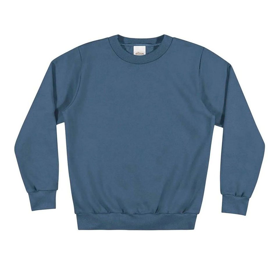 Blusão em Moletom Peluciado Bebê Infantil Liso - Elian