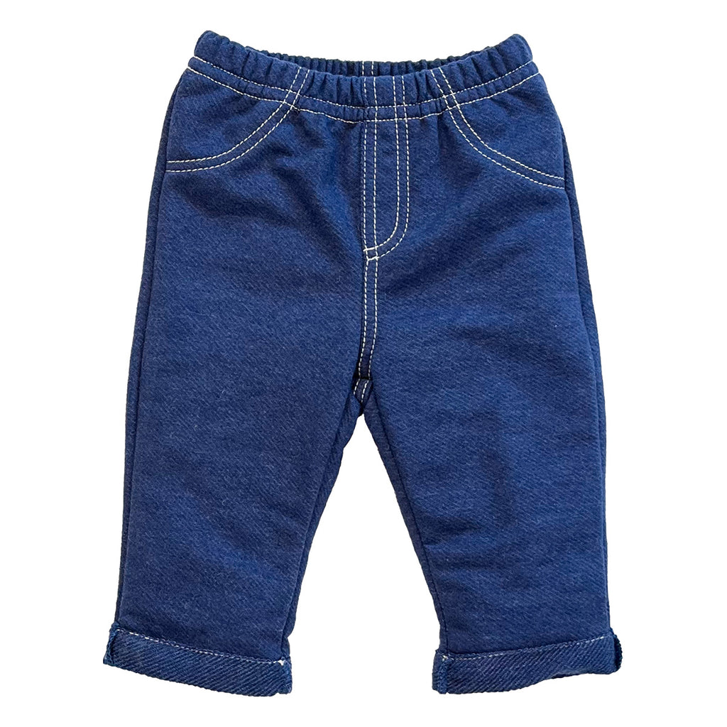Calça Moletinho Jeans Menino - Tilly Baby