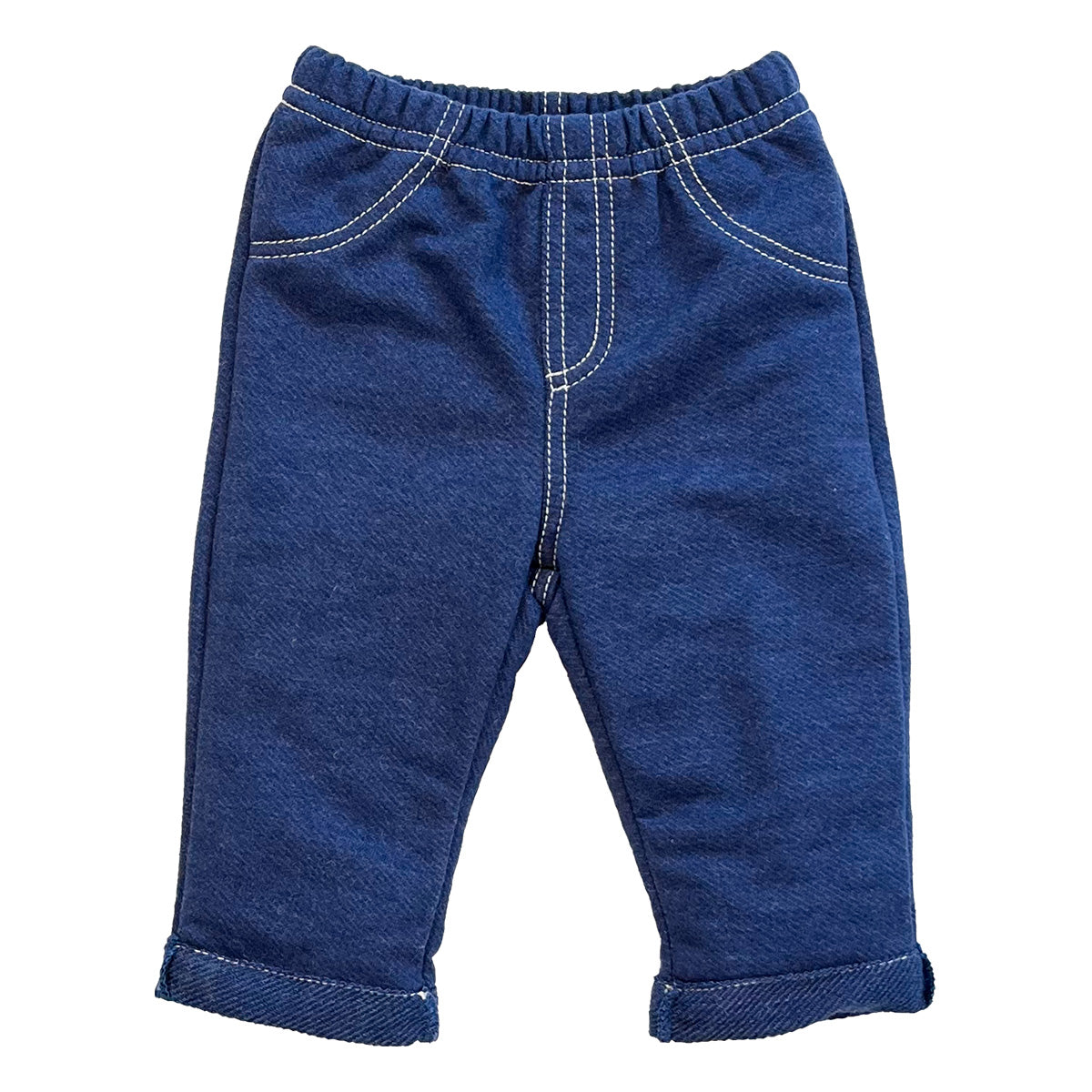 Calça Moletinho Jeans Menino - Tilly Baby