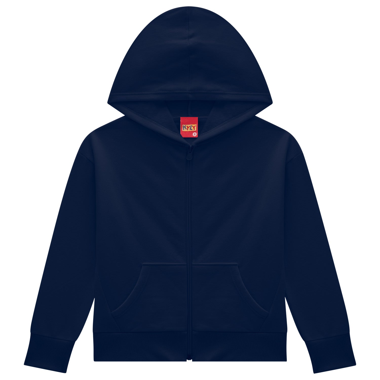 Jaqueta Infantil Unissex Moletom Peluciado Com Capuz - Kyly