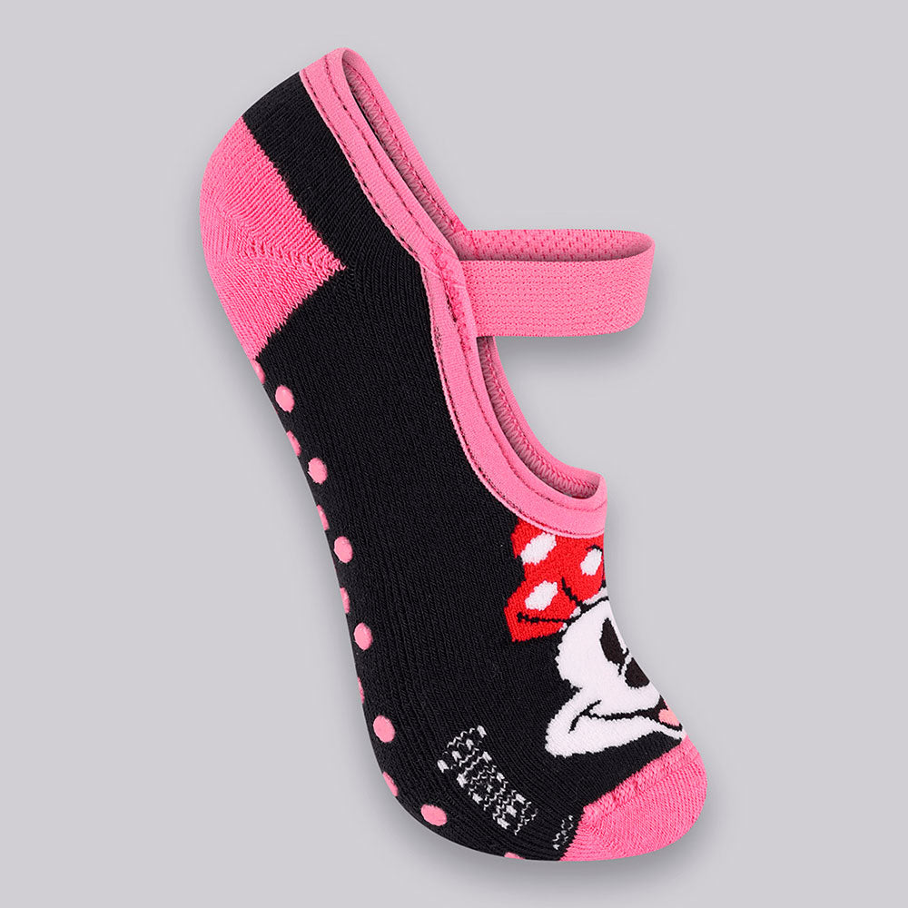 Meia Sapatilha Antiderrapante Infantil Minnie - Lupo