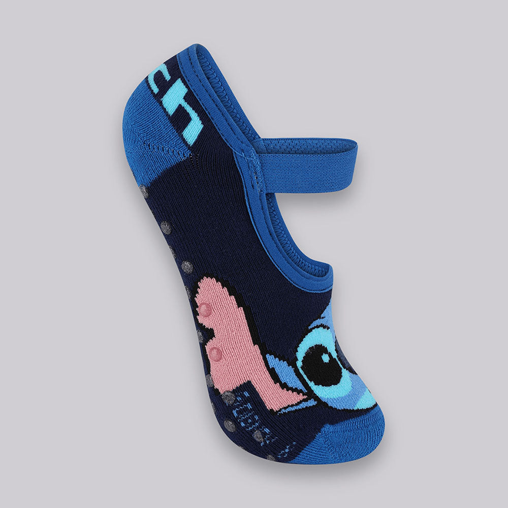 Meia Sapatilha Antiderrapante Infantil Stitch - Lupo